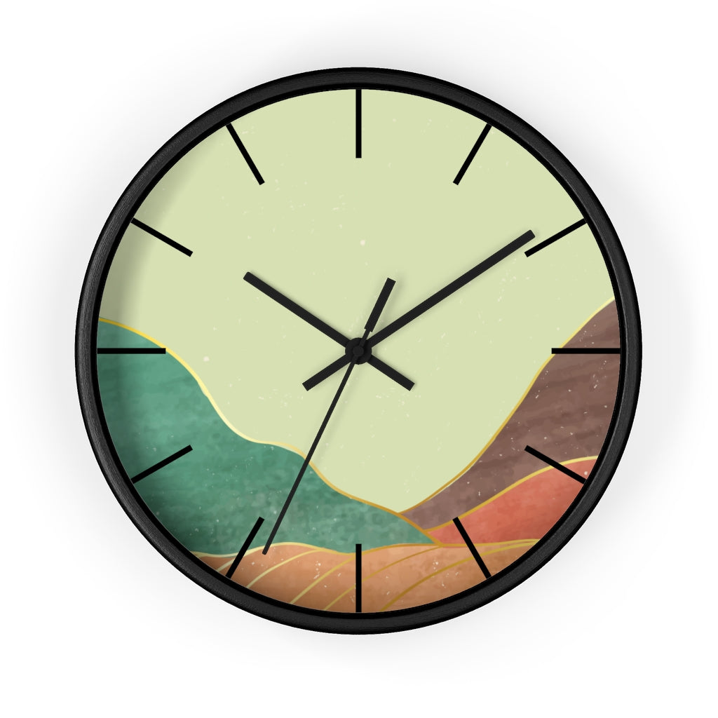 Mountain Serenity Wall Clock