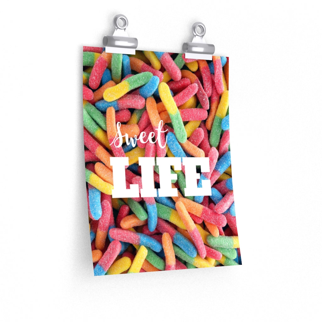 Gummy Candy Poster - Indulge in the Delightful World of Sweetness