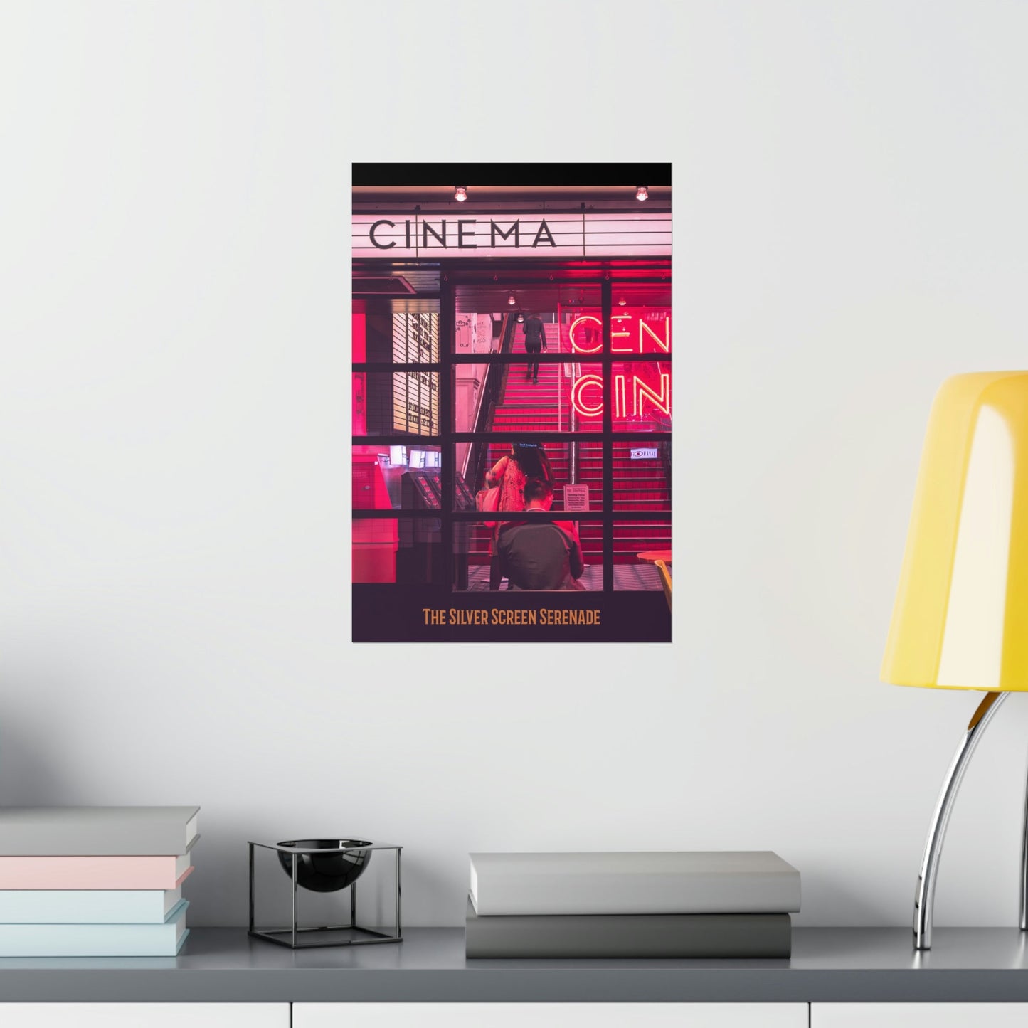 Vintage Movie Theme Print