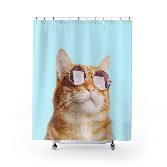 Shower Curtains with Cat Theme Rules