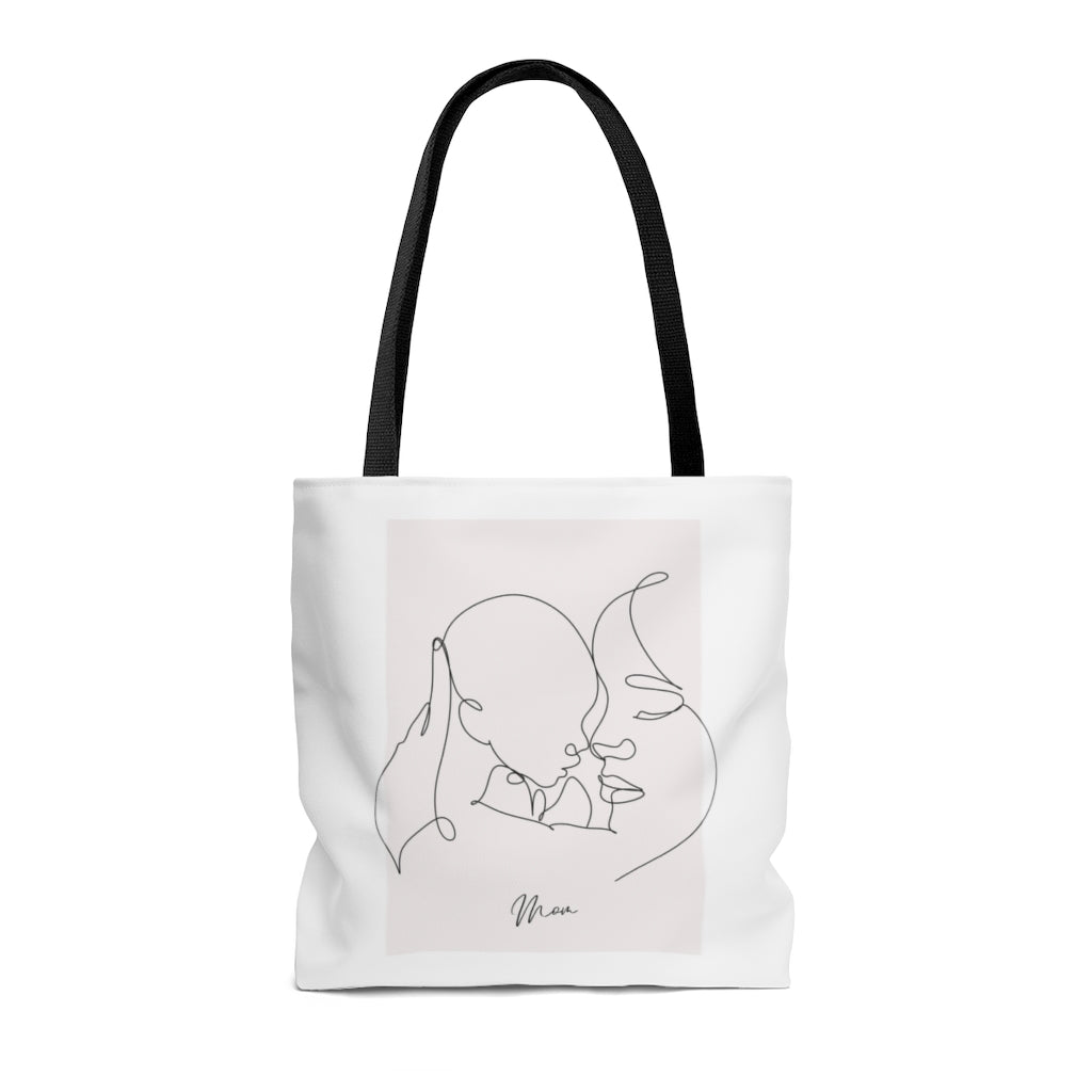 Medium Shopper Tote Bag for Mom and I