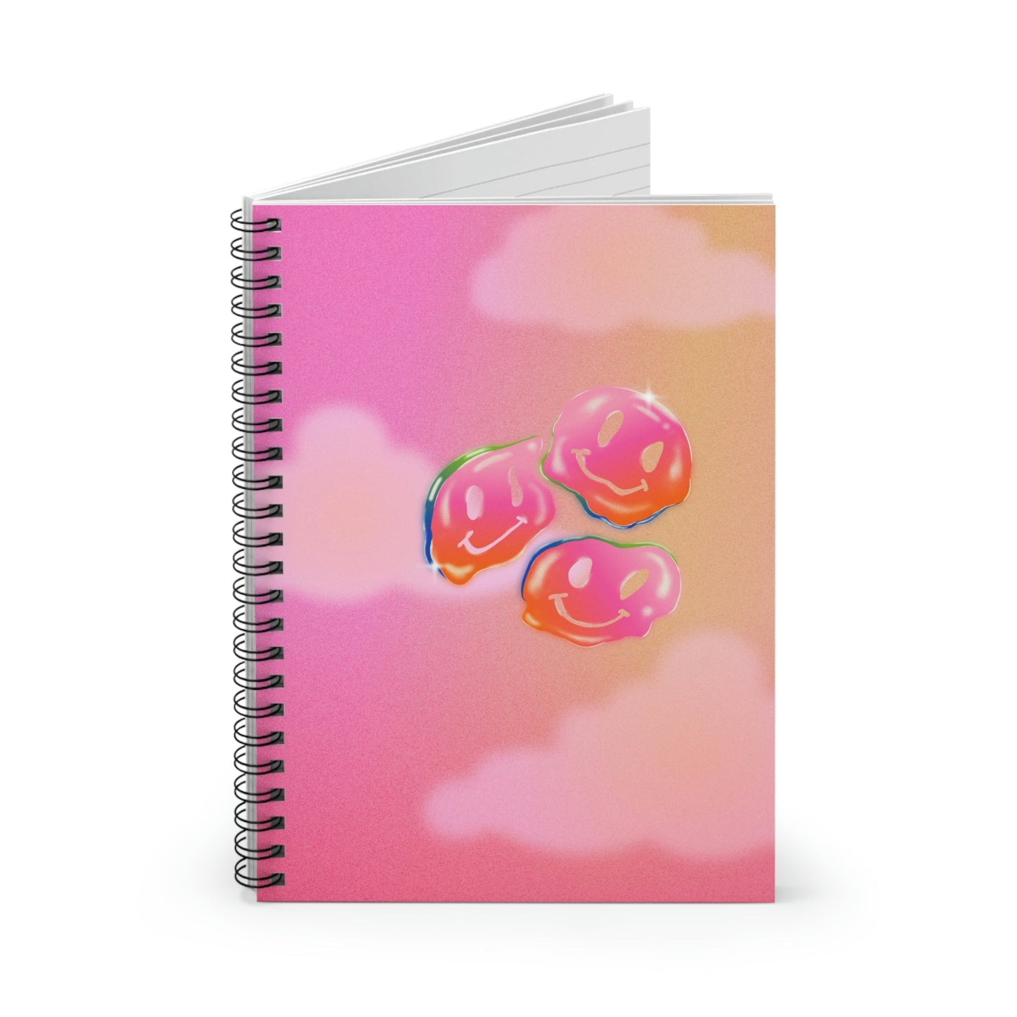 Spiral Notebook with Joyful Smiles