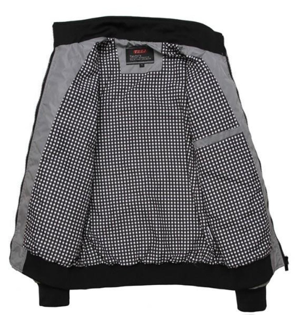Zip-Up Pilot Jacket for Men