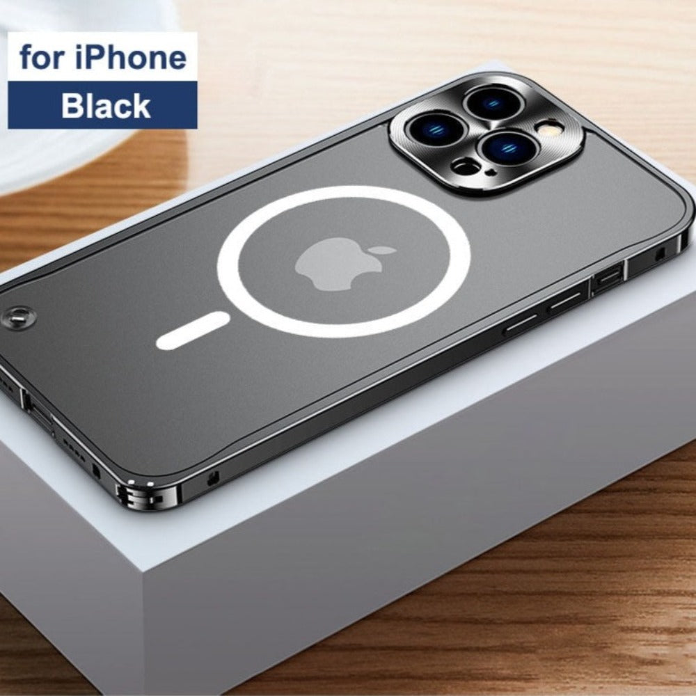 Metal Frame Premium Protective Case for iPhone: Enhancing Style and Durability