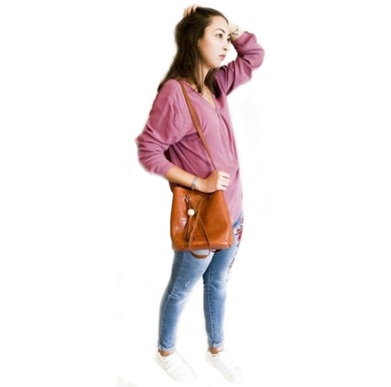 Vegan Leather Women's Shoulder Bag