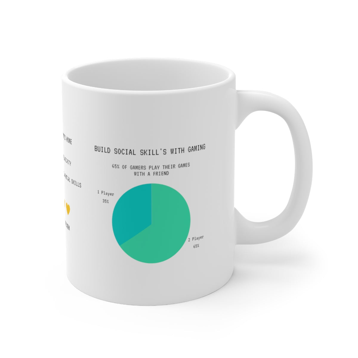 Infograph Mug for Gaming Enthusiasts