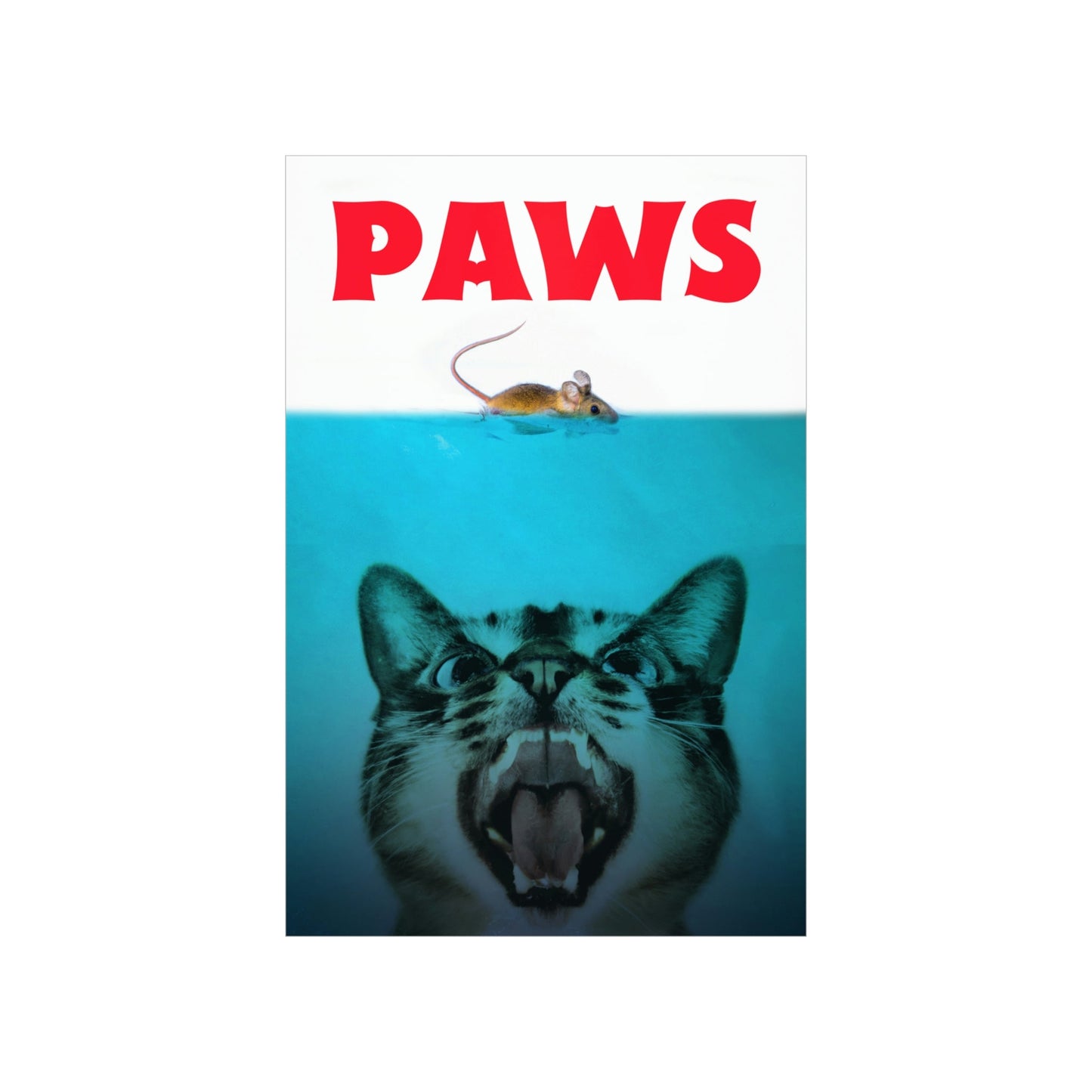 Movie Poster Featuring a Cat and Mouse Theme