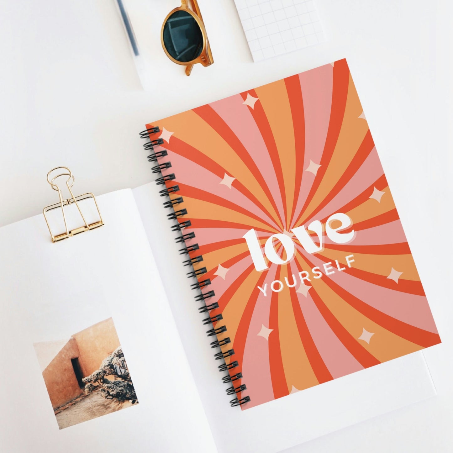 Spiral Notebook for Encouraging Self-Love