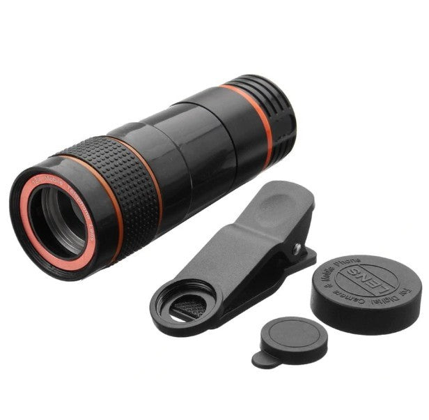 12x Optical Zoom Ultra HD Telescope Lens for Mobile Phones