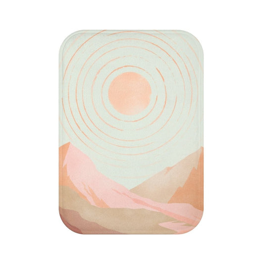 Desert Sun Bath Mat - Pink Home Accents