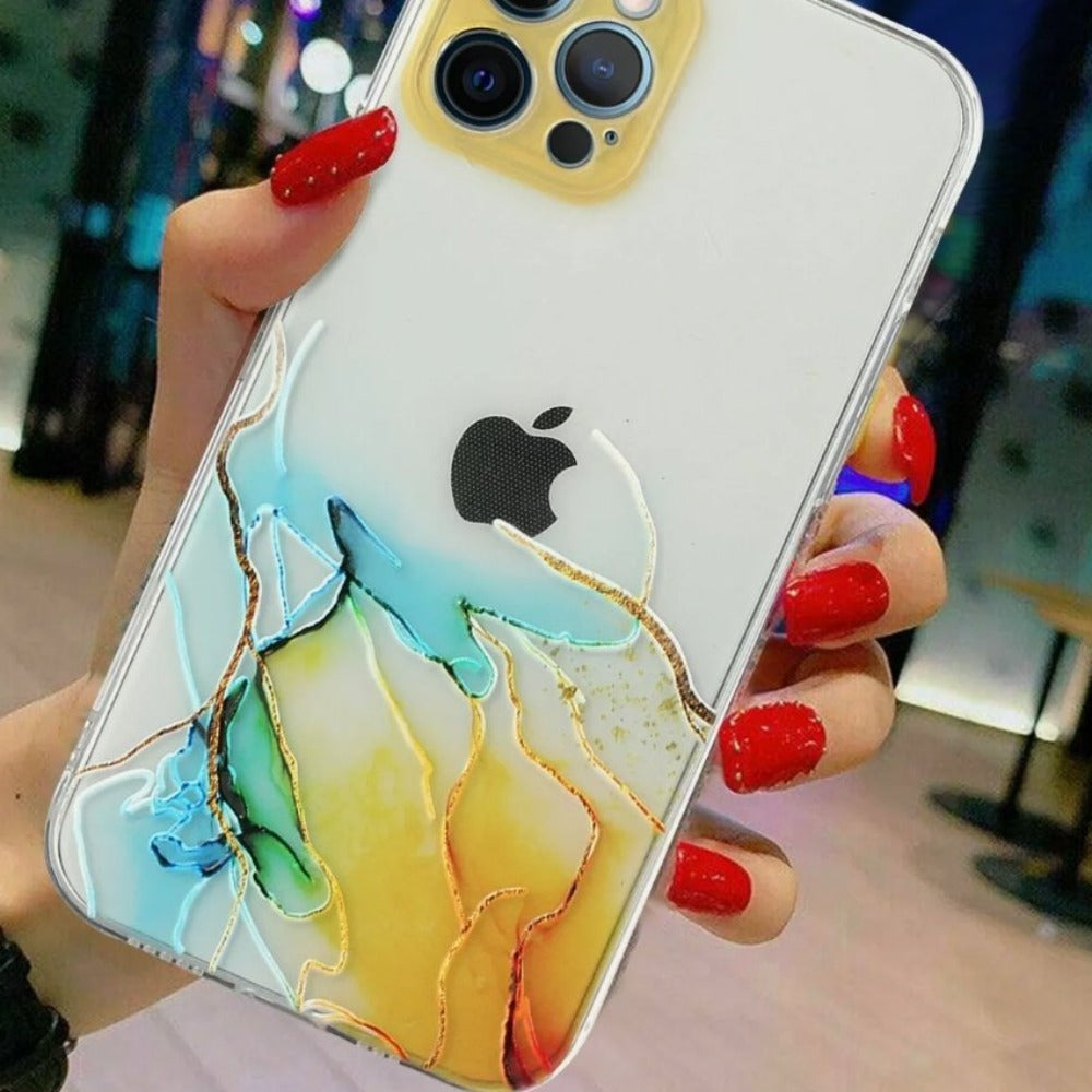 Vibrant Flexible Silicone iPhone Case