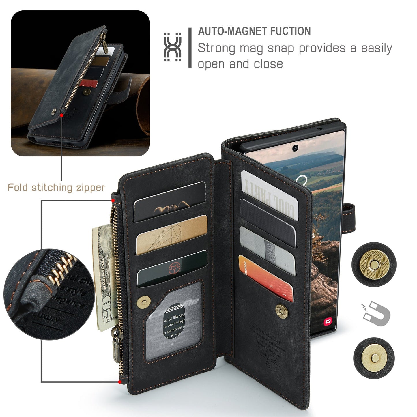 iPhone Premium Wallet Case