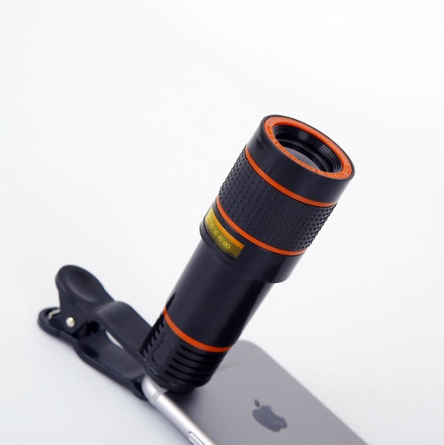 12x Optical Zoom Ultra HD Telescope Lens for Mobile Phones