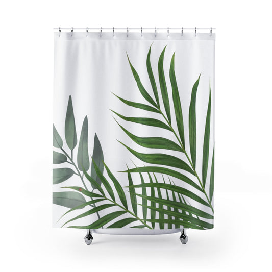 Bug-Loving Botanical Shower Curtains