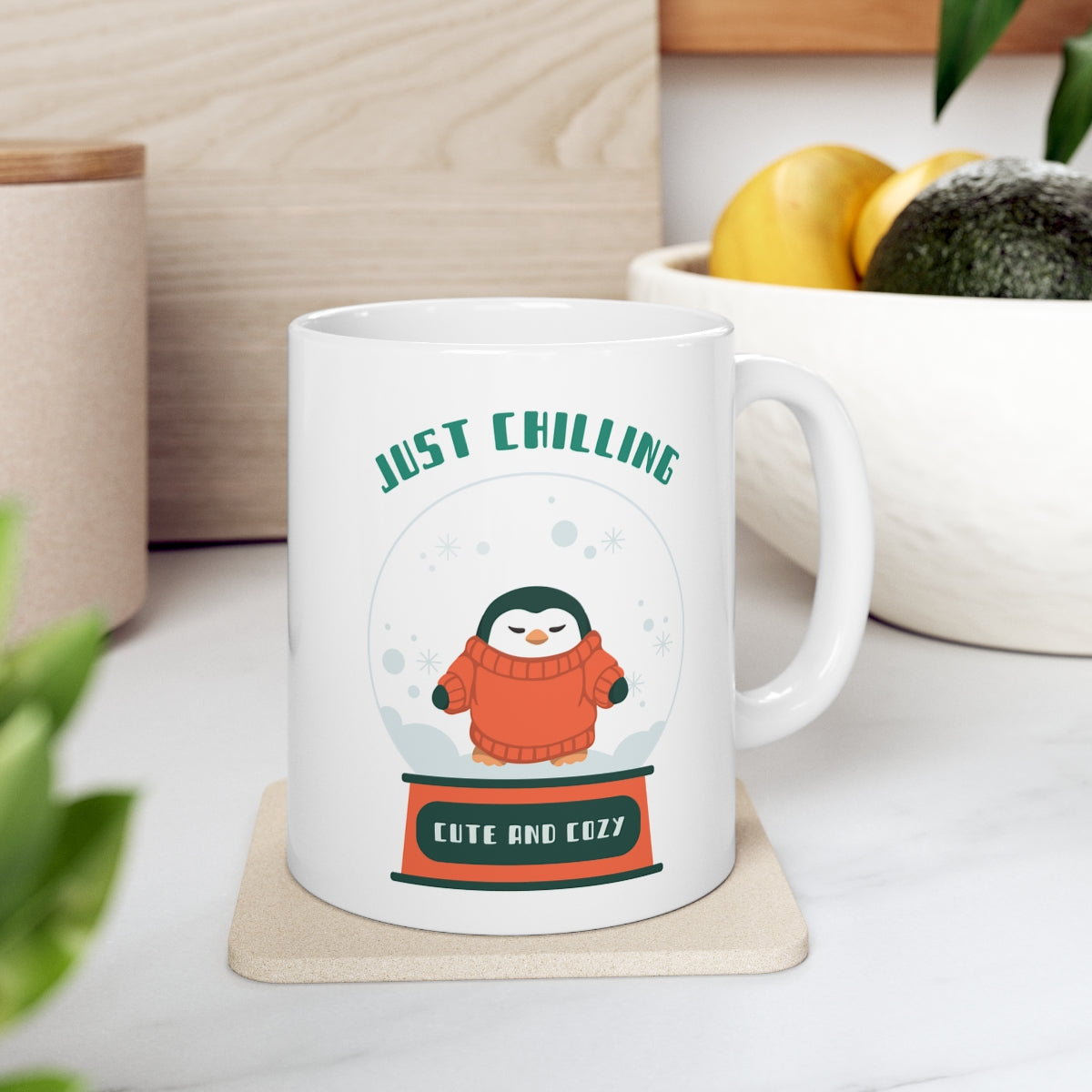 Cute Penguin Chill Mug