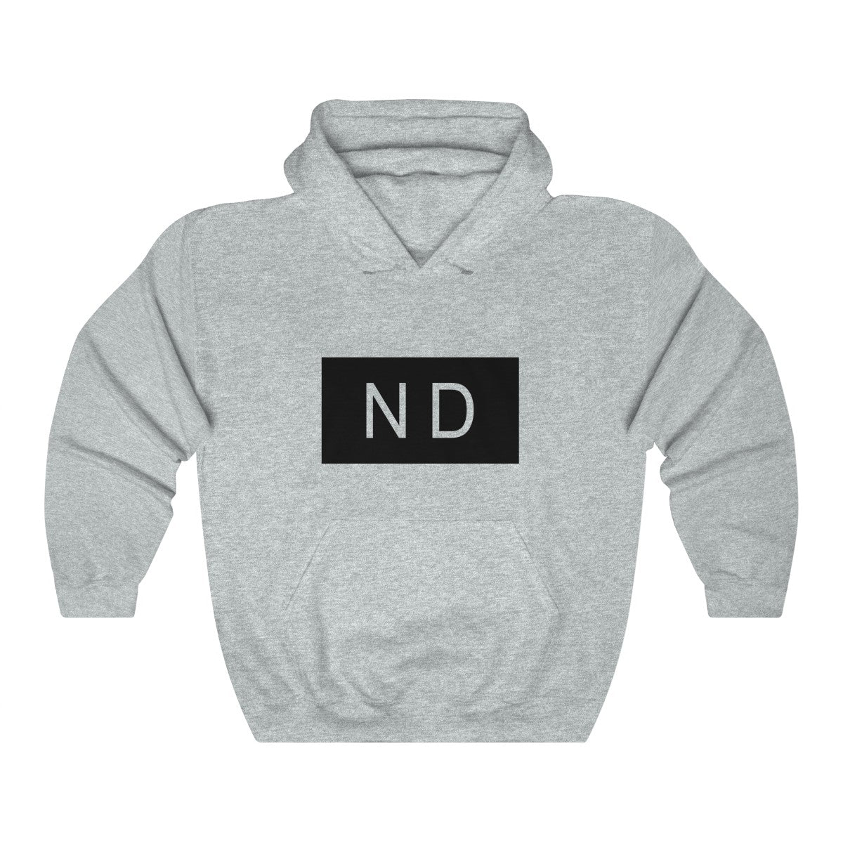 ND Hooded Sweatshirt for Men's Urban Fashion