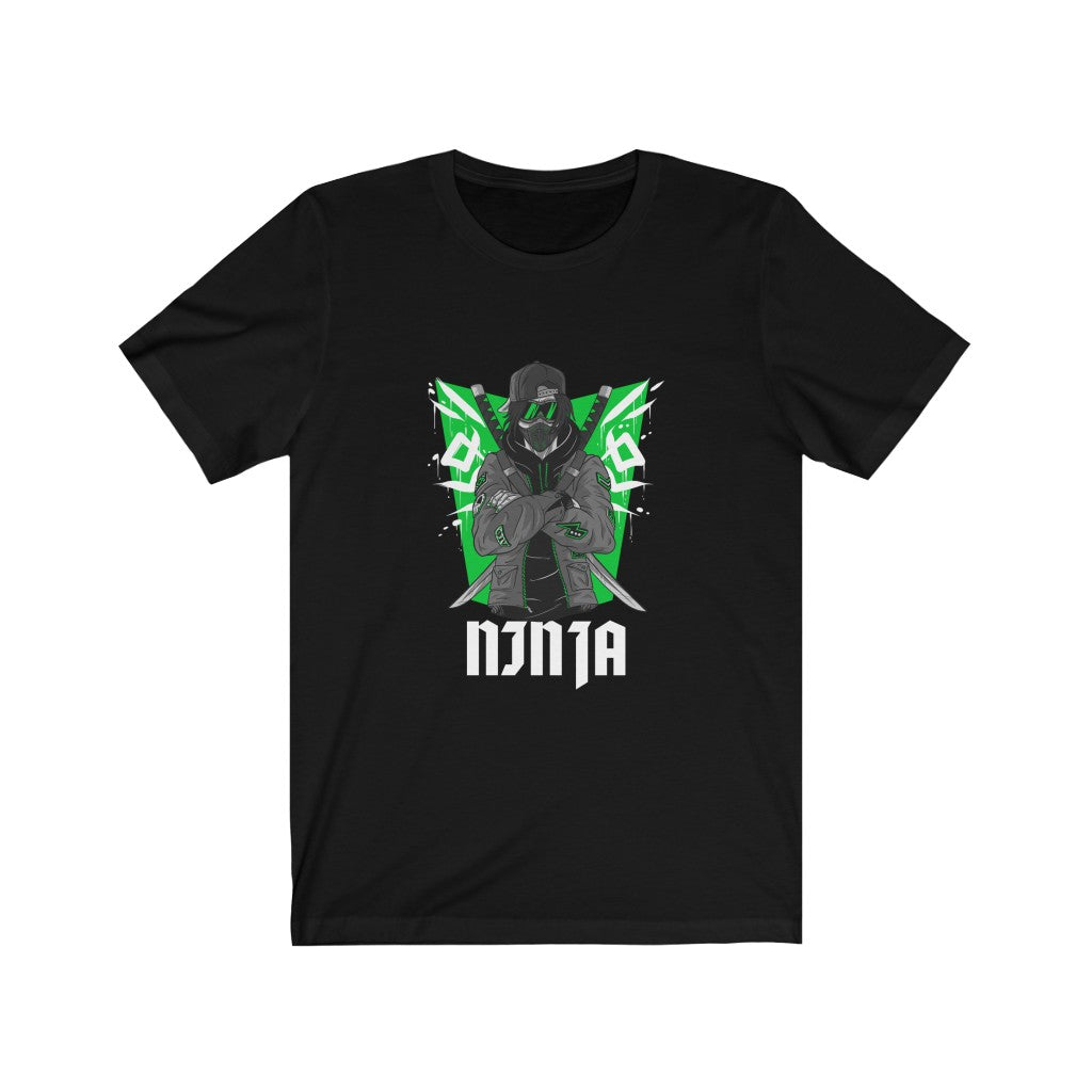 Green Ninja Graphic Tee for Men