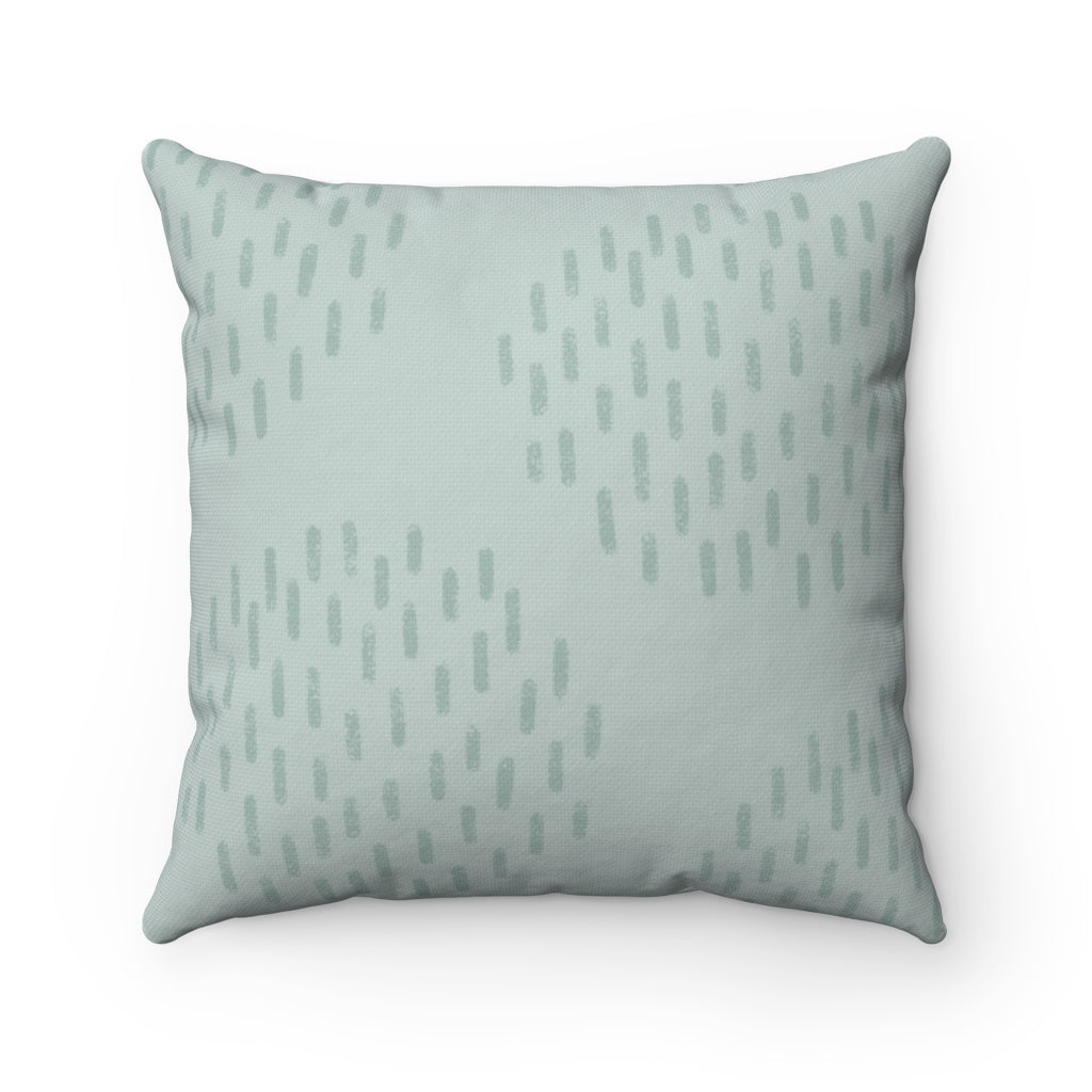 Abstract Green Print Decorative Cushion - Available in 4 Sizes