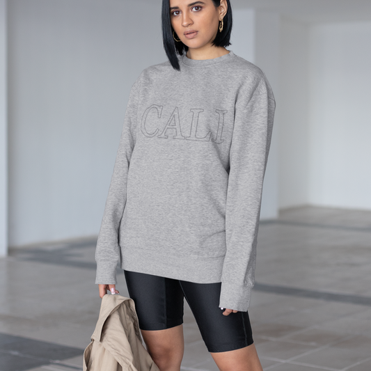 California State Women's Gray Crewneck Sweatshirt