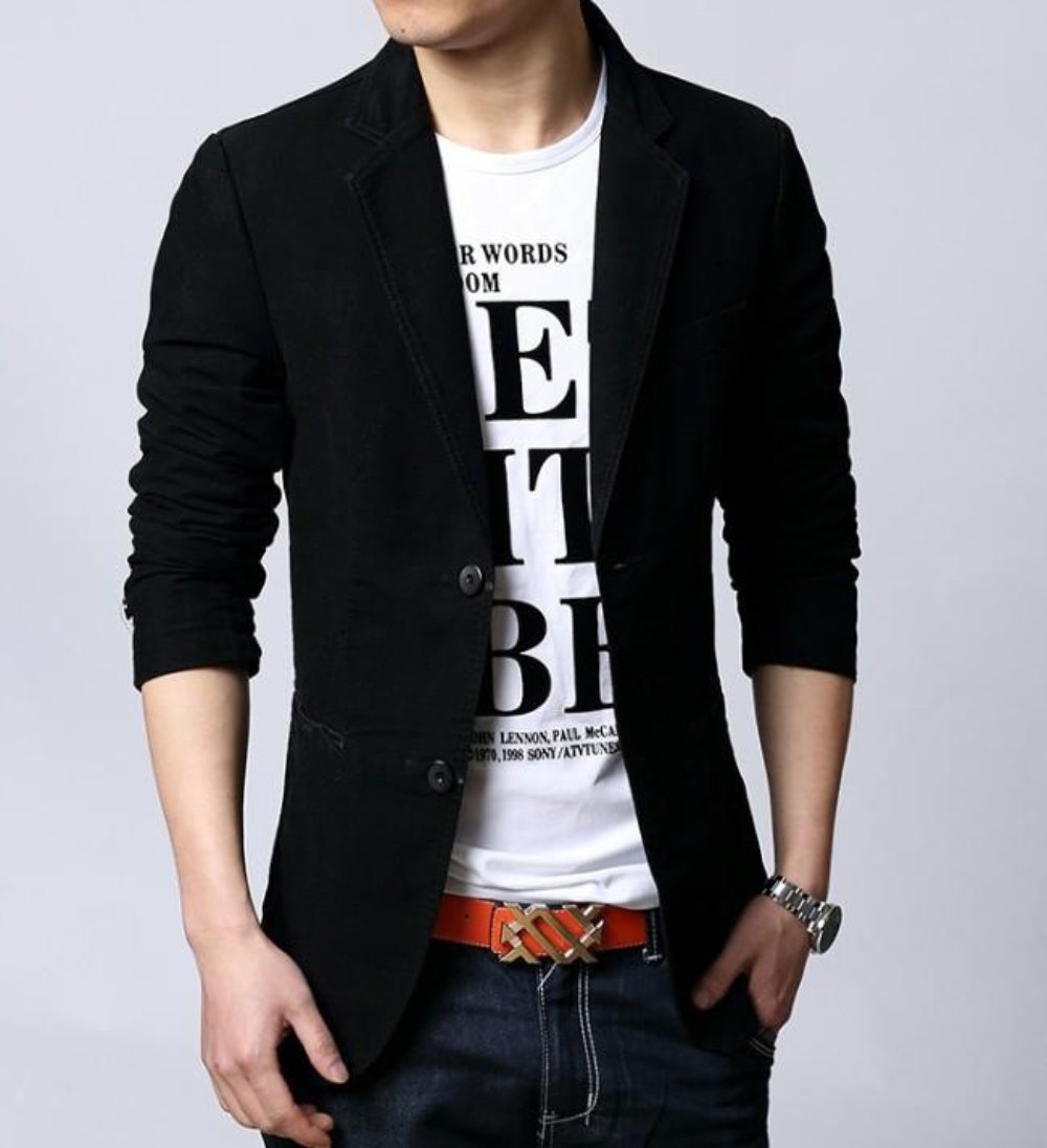 Casual Canvas Jacket for Men