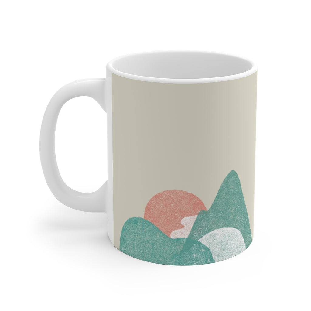 Landscape Abstract Mug for Coffee and Tea