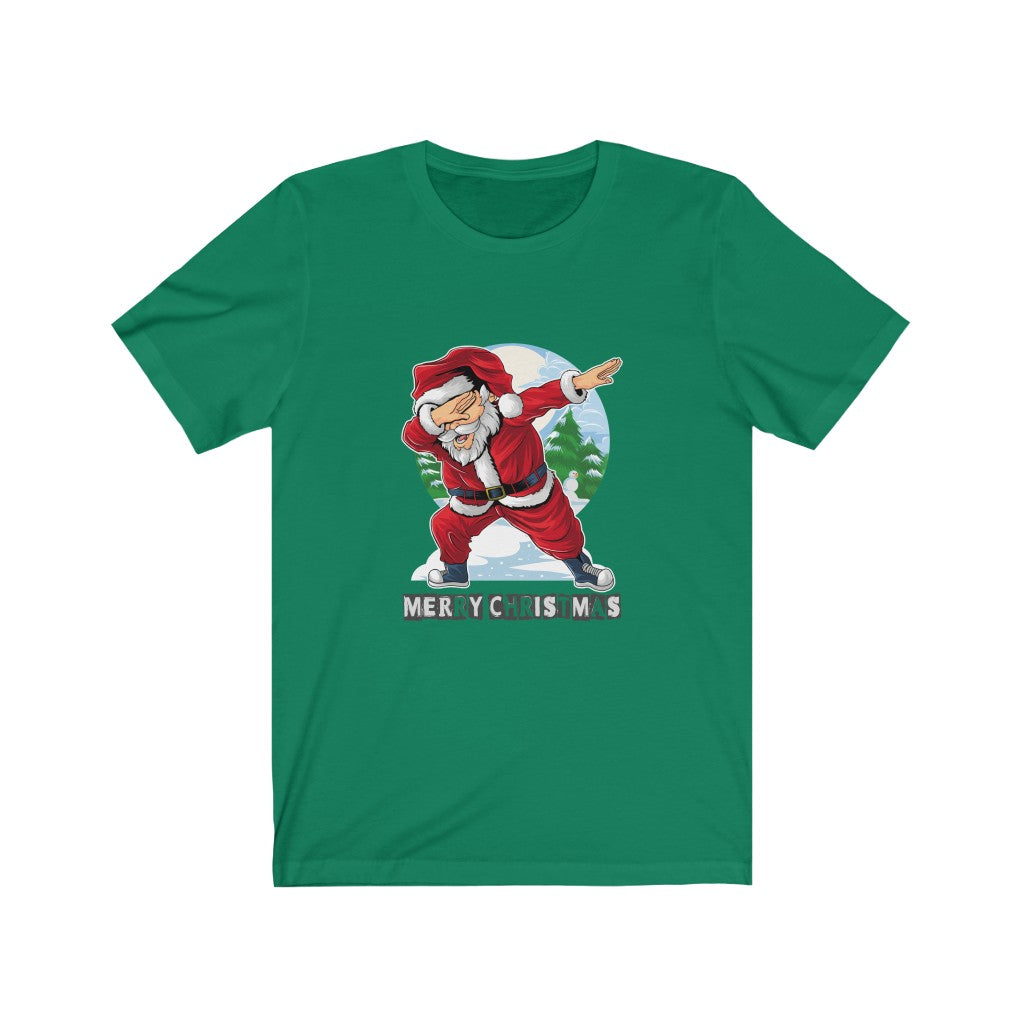 Dabbing Santa Men's Short Sleeve T-Shirt