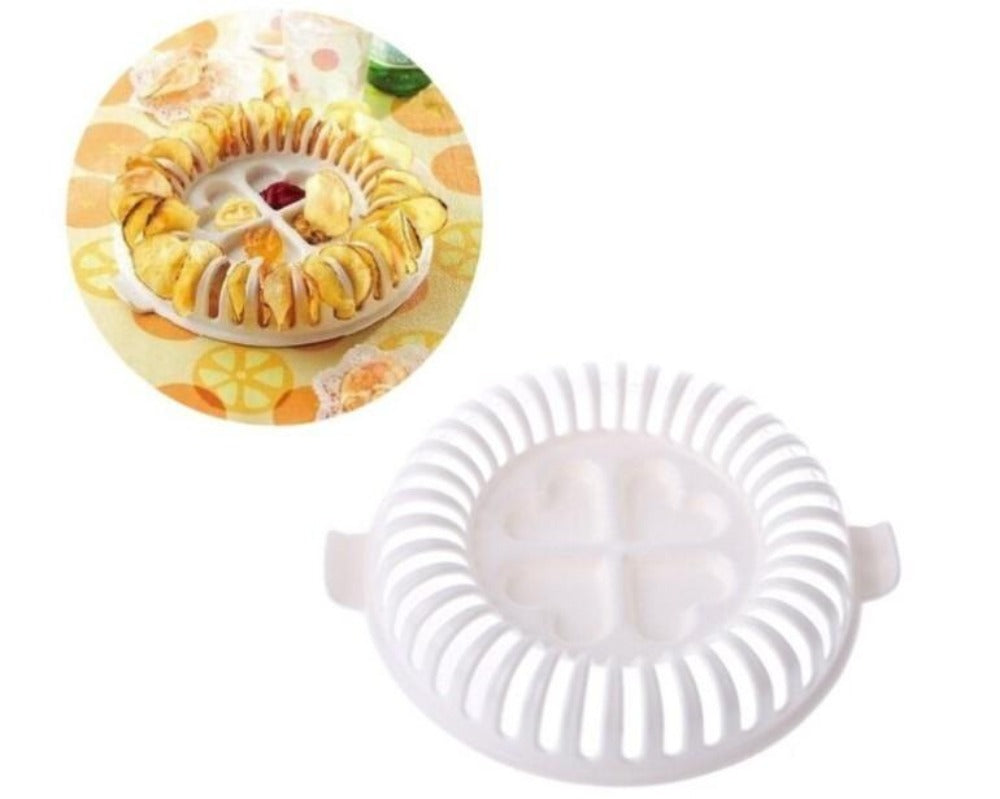Set of 2 Microwaveable Potato Chip Makers, Convenient for Microwave Use
