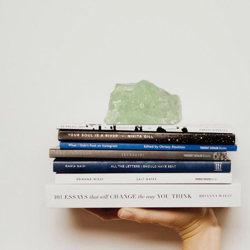 Natural Green Fluorite Crystal - Irregular Long Rectangular Shape