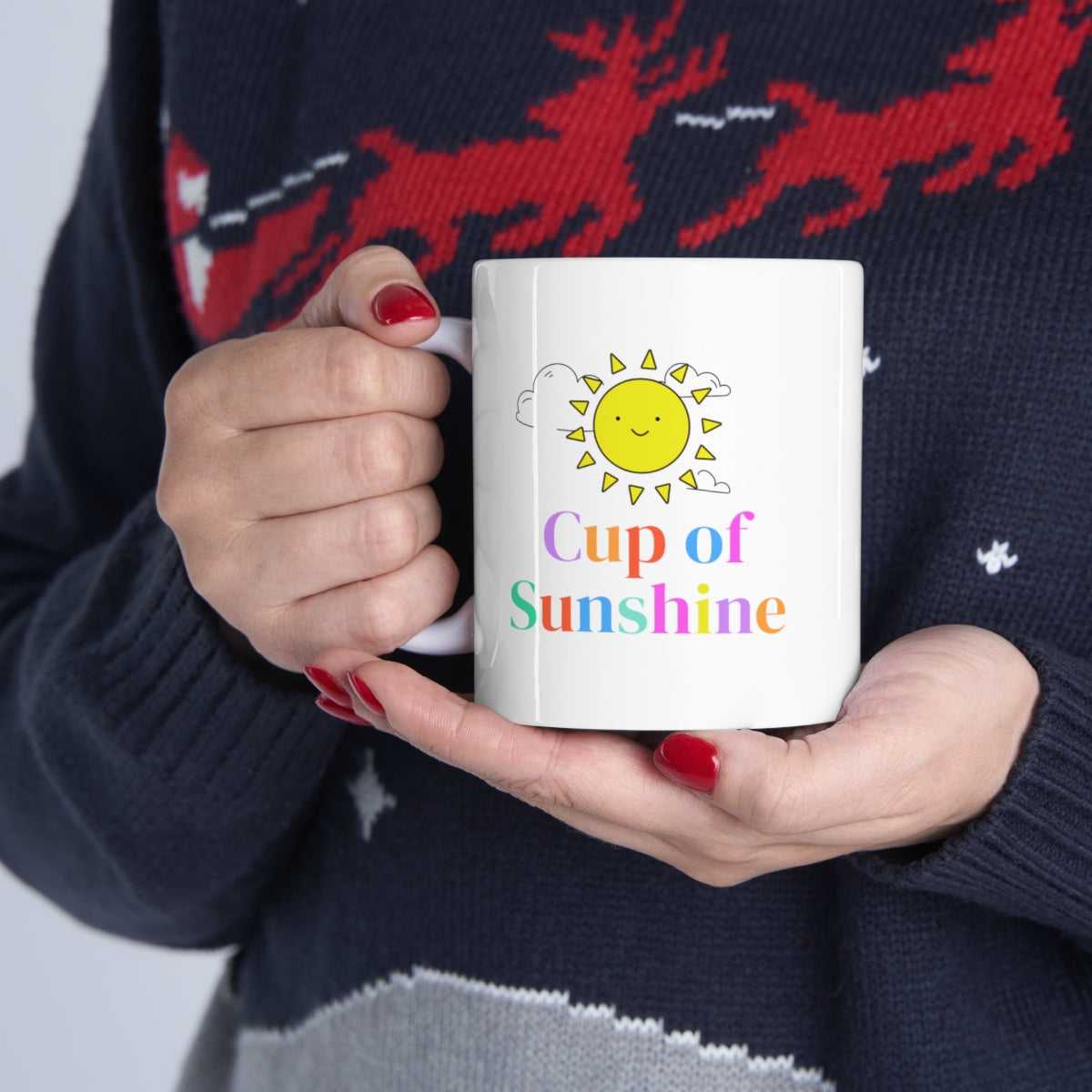 Positive Words Mug for a Brighter Day