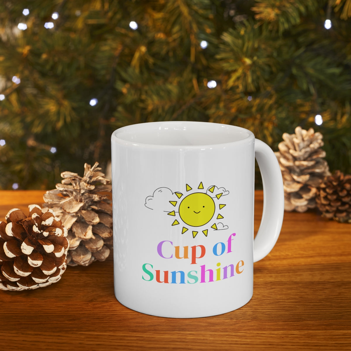 Positive Words Mug for a Brighter Day