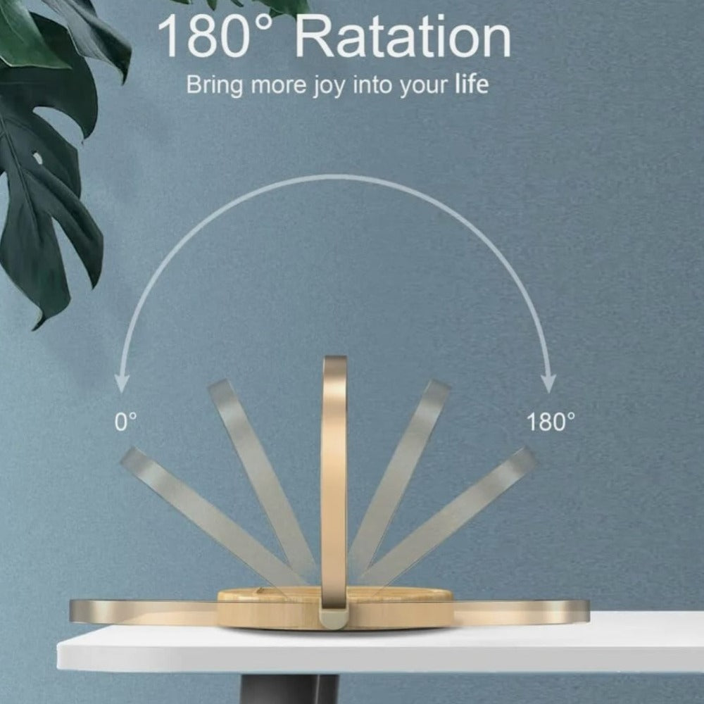 Wireless Charging LED Table Lamp for Smartphones with 15W Output