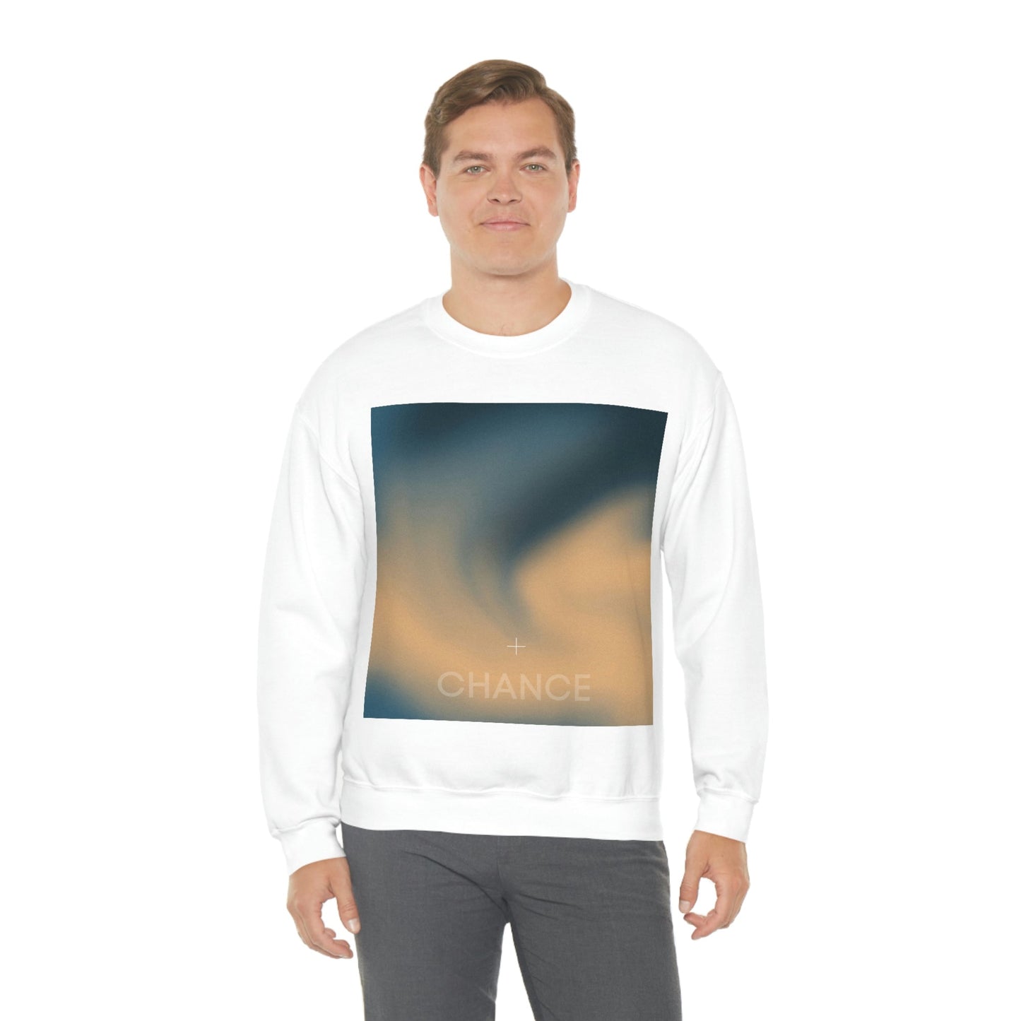 Gradient Swirl Men's Pullover