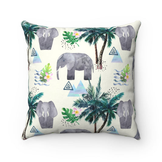 Two-Tone Elephant Cushion: Embellish Your Home - Available in 4 Sizes