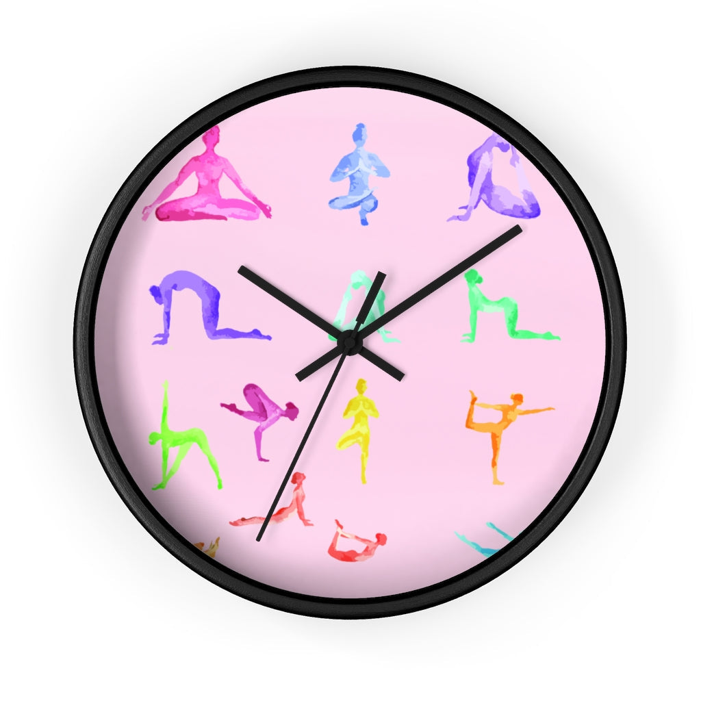 Wall Clock: Yoga Haven