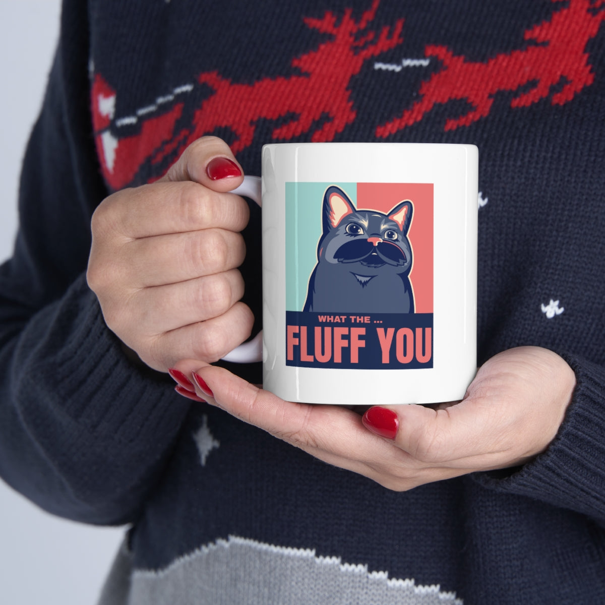 Fluff Mug - The Hilarious Cat-themed Cup