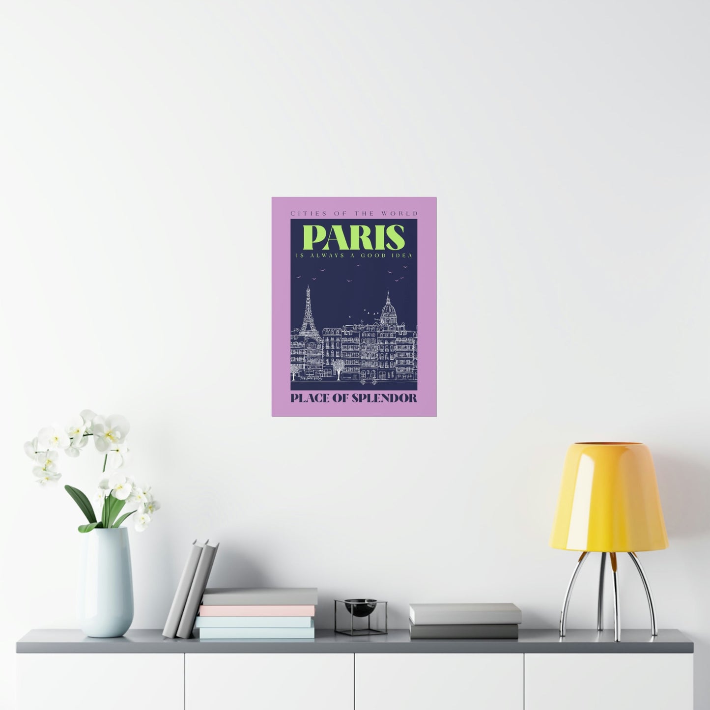Cityscape of Paris Poster