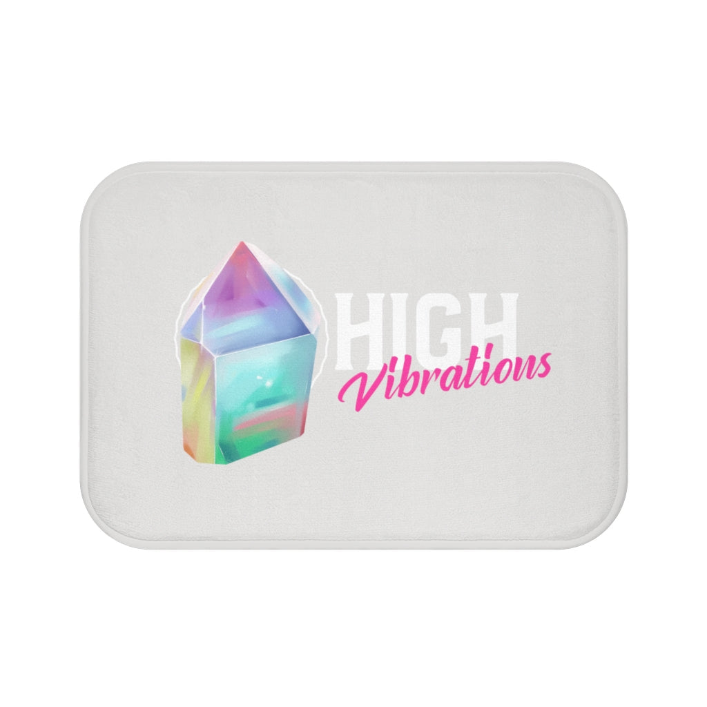High Vibration Crystal Bath Mat