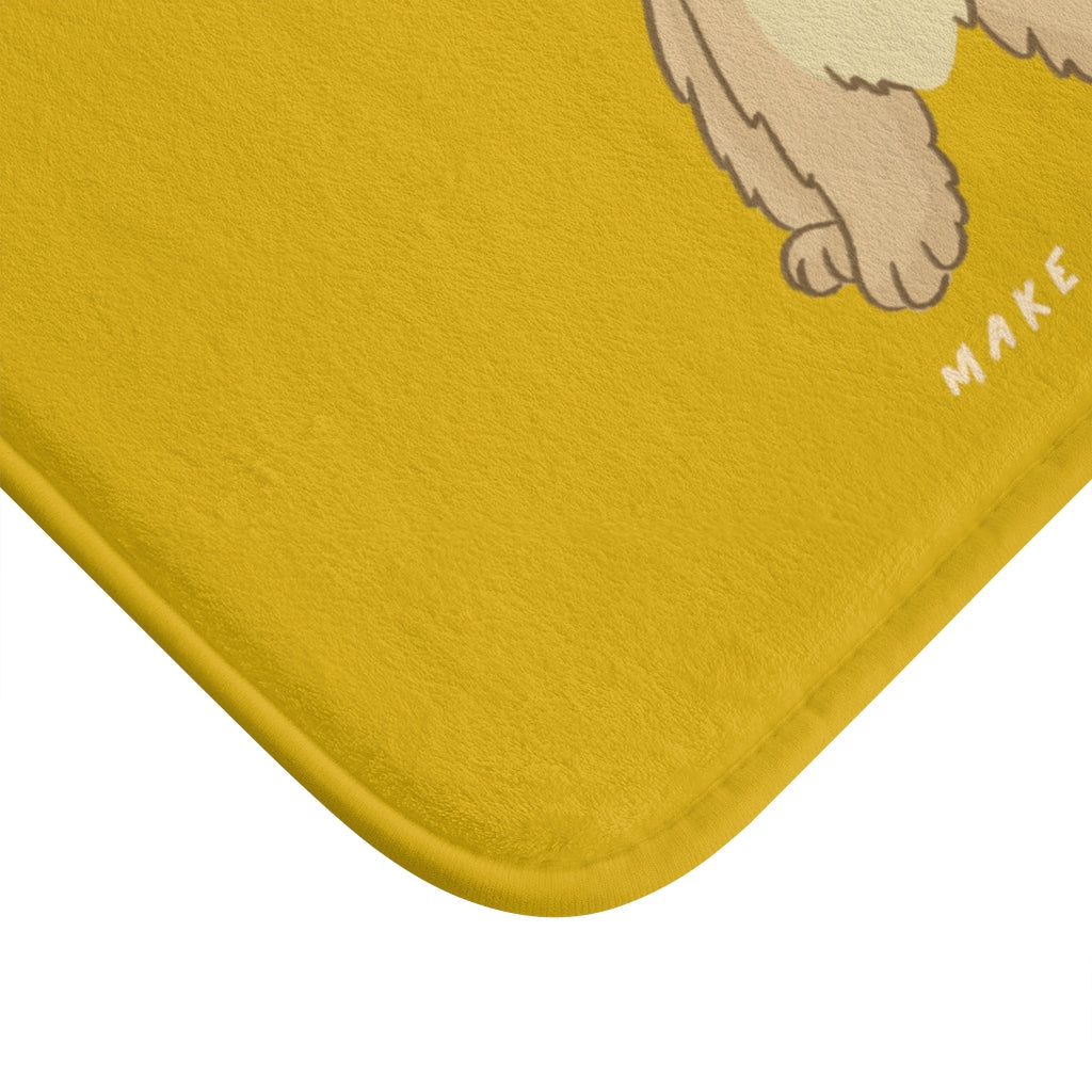 Life is Wonderful, Canines Enhance it Bath Mat