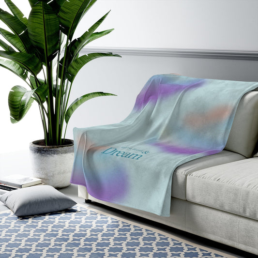 Vibrant Sky Plush Blanket Throw