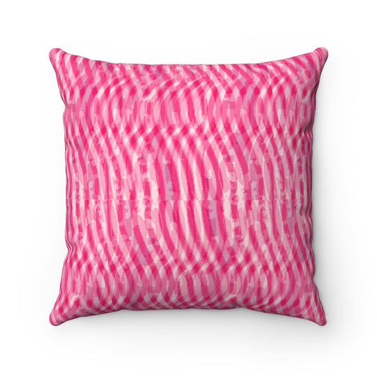 Joyful Magenta Square Cushion - Available in 4 Dimensions