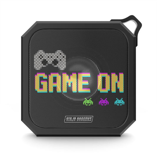 Retro Pixel Waterproof Bluetooth Speaker for Ninja Dragon Gaming