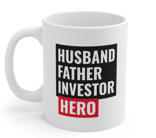 Husband, Father, Investor, Superhero Mug