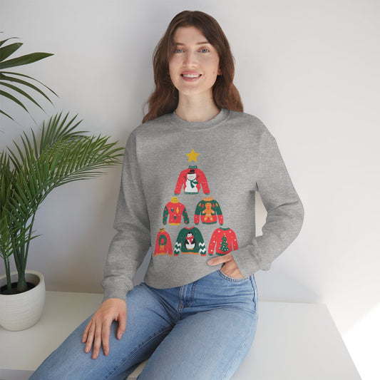 Christmas Tree Themed Women's Sweater
