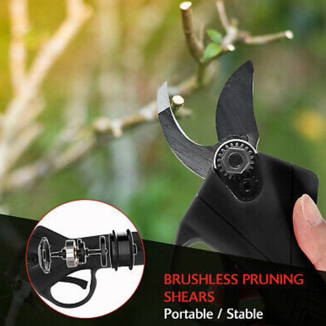 Cordless Pruning Shears with Rechargeable Battery