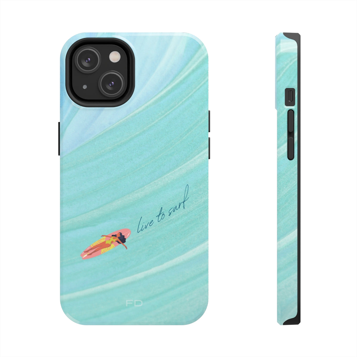 Surf Strong iPhone Case with Wireless Charging