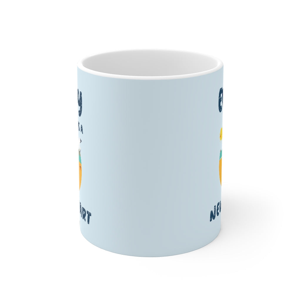 Every Day Brings a Fresh Beginning Mug