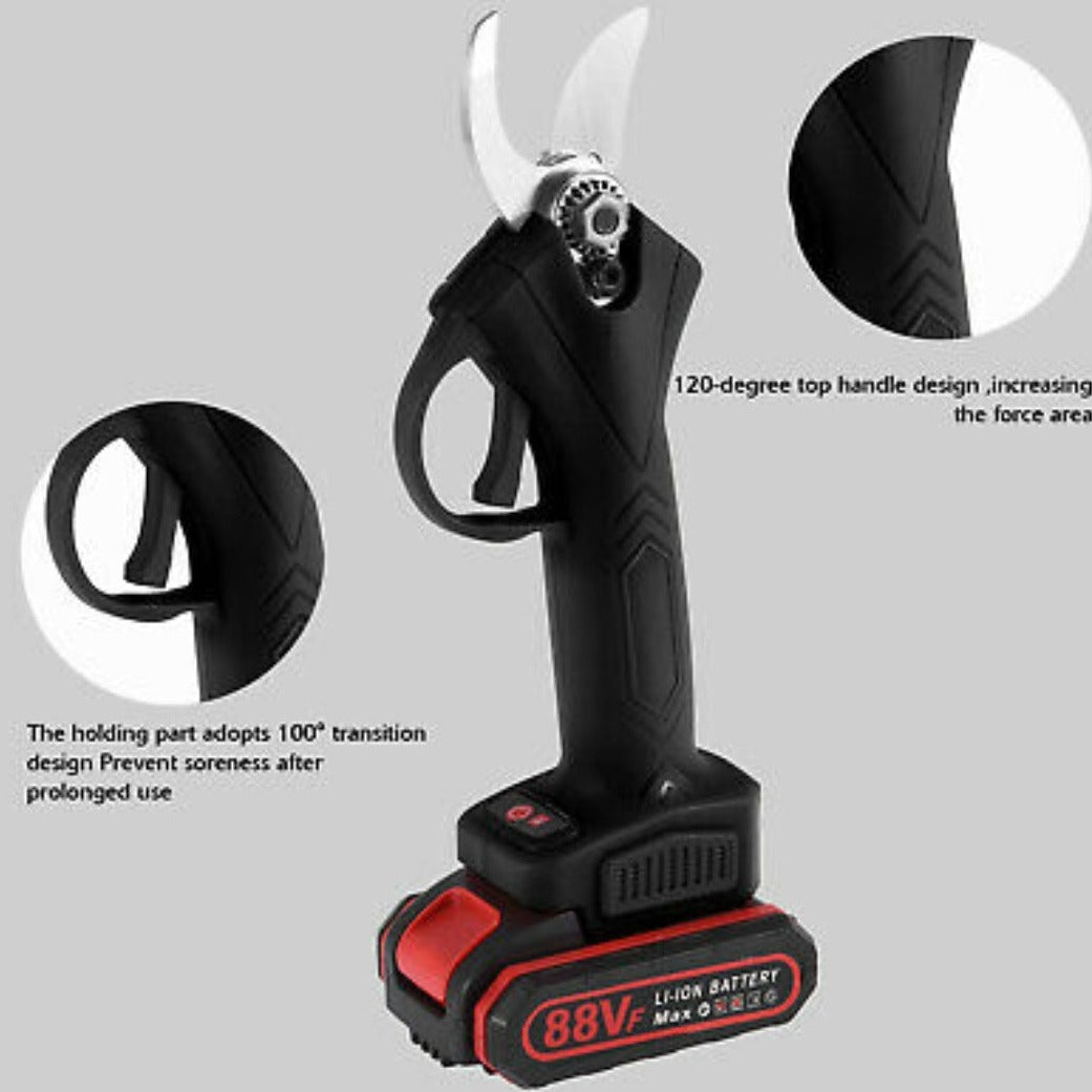 Cordless Pruning Shears with Rechargeable Battery