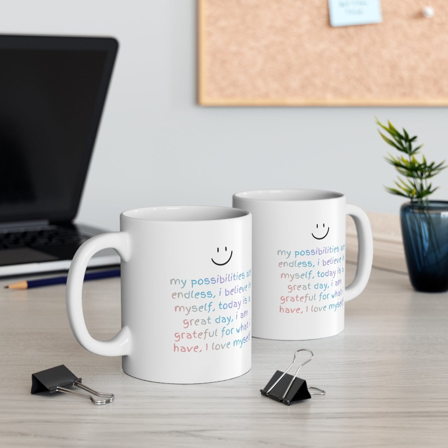 Positive Reminder Mug: Inspiring Affirmations for a Boost of Positivity