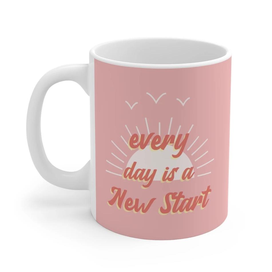 Everyday Pink: A Fresh Start Mug
