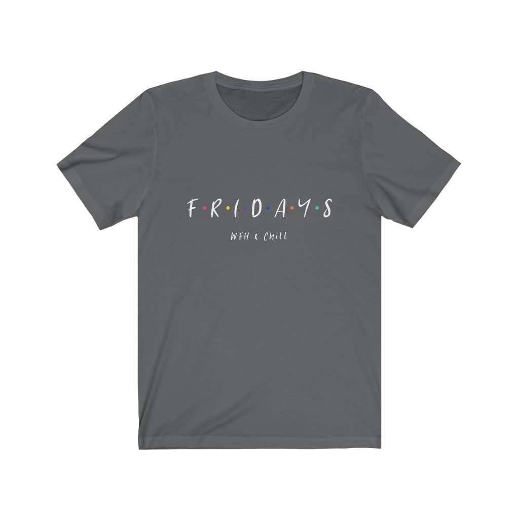Friday Women's Short Sleeve Jersey Tee for Work from Home and Relaxation